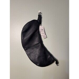 Scarleton Los Angeles Women's Crossbody Purses Ultra Soft Crescent Bag NTW Black